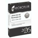 Chronoplan Jahresplaner 50296 Midi, 1W/2S, A5, Jahresset,...