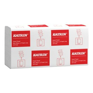 Katrin 95193 Papierthandtücher, 2 Lagig, W-falz Design...