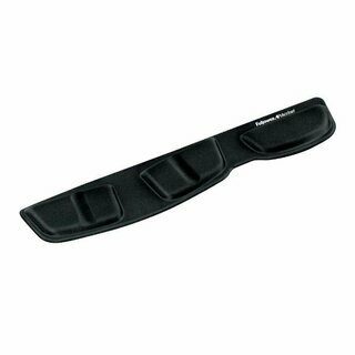 Fellowes Handgelenkauflage Health-V 9182801, f�r Tastatur, Microban, schwarz