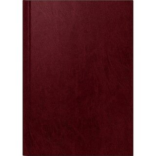 Brunnen Buchkalender 1079560296, 1T/1S, A5, rot, 2027