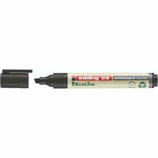 Boardmarker edding 29 EcoLine, Keilspitze, Strichst�rke: 1-5mm, schwarz