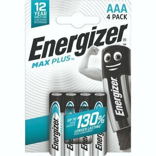Energizer Max Plus Micro (AAA), 4 St�ck