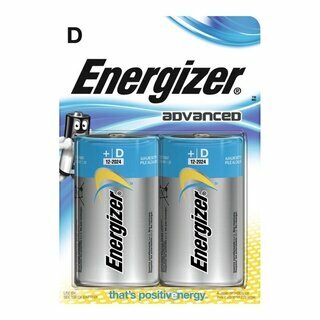Batterie Energizer 636108, Mono LR20/D, 1,5 Volt, Advanced, 2 St�ck