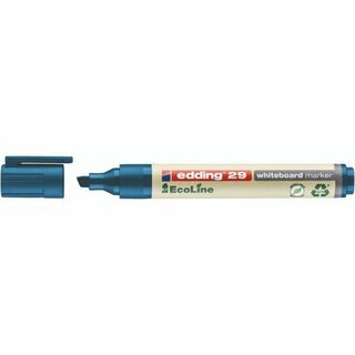 Boardmarker edding 29 EcoLine, Keilspitze, Strichst�rke: 1-5mm, blau