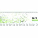 Zettler Tischquerkalender 137, 1W/2S, 36 x 10,5cm, gr�n,...