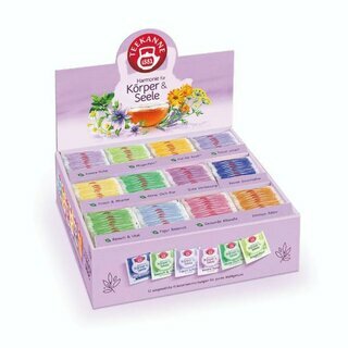 Teekanne Teesortiment Wohlfhl-Collection 8032, 12f.so., Beutel, Box mit 180St.