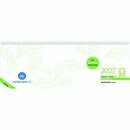 Zettler Tischquerkalender 126 Giganta XXL, 1W/2S, 42 x...