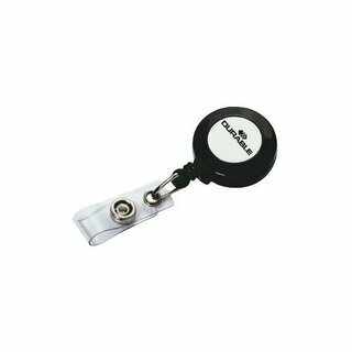 Ausweishalter mit Aufrollmechanismus Durable 8152-58, G�rtelclip, anthrazit