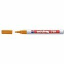 Lackmarker edding 751, Rundspitze, Strichst�rke: 1-2mm,...