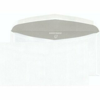 MAILmedia Kuvertierh�.C6/5 NK 80g offset wei� ASK 114x229mm 1000 St�ck