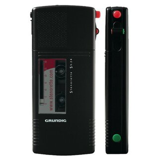Diktierger�t Grundig SH24 Stenorette analog Metallgeh�use