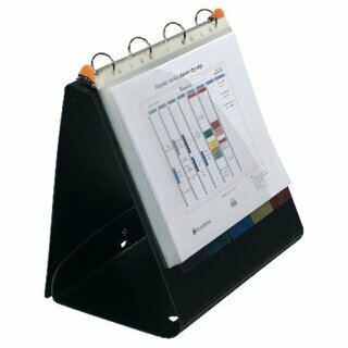 Pr�sentationsringbuch Exacompta 56034E, 4 Ringe, Ringdurchmesser: 30mm, schwarz