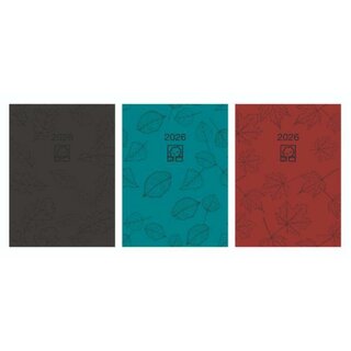 Zettler Taschenkalender 610 Recycling, 1T/1S, Softcover,...