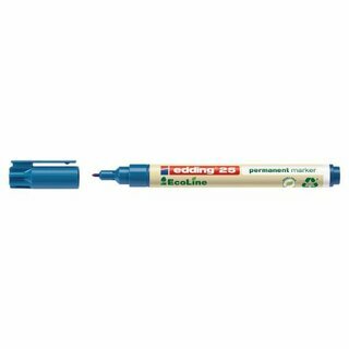 Permanentmarker edding 25, Rundspitze, Strichst�rke: 1mm, blau