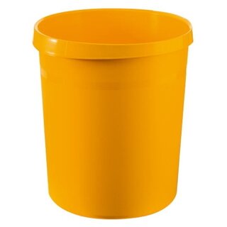 Papierkorb HAN Grip 18190, Fassungsverm�gen: 18 Liter, gelb