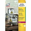 Wetterfeste Etiketten Avery Zweckform L4775-20, 210x297mm...