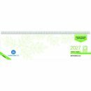 Zettler Tischquerkalender 136, 1W/2S, 36 x 10cm, gr�n,...