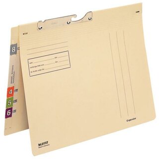 Leitz 2134 Pendelhefter, A4, Kraftkarton, 260g,...