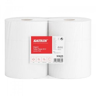 Katrin 93625 Gigant M2 Toilettenpapier, 2-Lagig,...