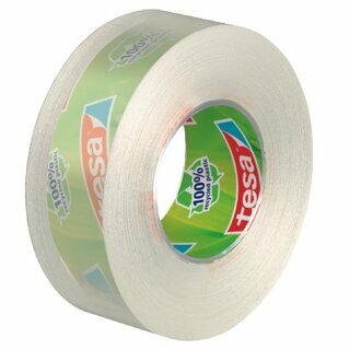 Klebefilm Tesa tesafilm 57035 eco + clear, �kologisch, 15mm x 10m, transparent