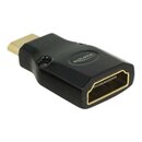 Delock Adapter 65665 - Mini HDMI-C Stecker auf HDMI-A...