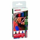 Edding 330 Permanentmarker, Keil, 1-5mm, sortiert, 4 Stck