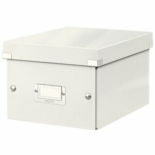 LEITZ Archivbox Click & Store WOW 6043-00-01, A5, 22 x 28,2 x 16 cm, wei�