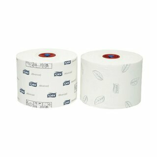 Toilettenpapier Tork 127530 Advanced Compact, 2-lagig, wei�, 27 St�ck