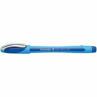 Kugelschreiber Schneider Slider Memo XB 150296, Strichst�rke: XB, blau