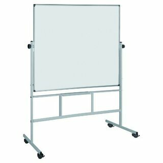 Wei�wandtafel Bi-Office QR0404, Stativ-Drehtafel, emaill Oberfl, Ma�e: 120x150cm