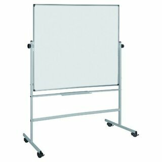 Wei�wandtafel Bi-Office QR0204, Stativ-Drehtafel, emaill Oberfl, Ma�e: 90x120cm