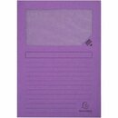 Fenstermappe Exacompta 50101E, DIN A4, Karton (RC),...