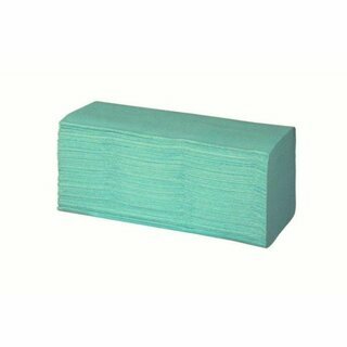 Falthandt�cher Racon 61057, 25x23cm 1-lagig, Z-Falz, gr�n, 4600 St�ck