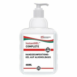 Handdesinfektionsgel SC Johnson ISG400MLDE, InstantGEL Complete, 400 ml