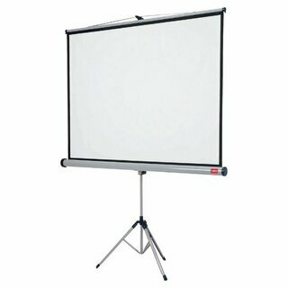 Projektionswand Nobo 1902395W, Stativ-Leinwand, Projektionsflche: 150x100cm