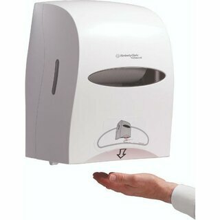Kimberley-Clark elektrischer Papierhandtuchspender 9960, Kunststoff, wei�