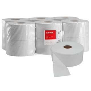 Katrin Jumbo-Toilettenpaper Gigant 93656, 2-lagig, 12...