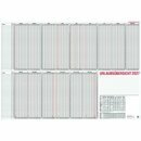 G�ss Urlaubsplaner 12-80, 120 x 84cm, f�r 60 Mitarbeiter,...