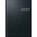 Brunnen Buchkalender 1076361906, 1Wo/2S, A4, schwarz, 2027