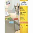 Etiketten Avery Zweckform 3459, 105 x 148mm (LxB), gelb,...