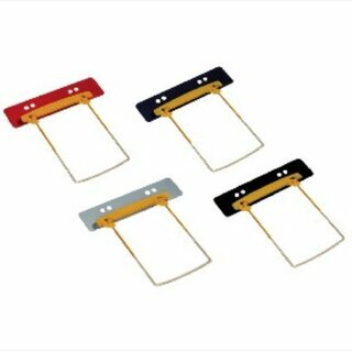Heftstreifen Jalema Clip Plus 5712525, Kunststoff, sortiert, 100 St�ck