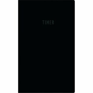 Zettler Taschenkalender 520, 1M/2S, Softcover, 9,5 x 17cm, schwarz, 2027