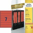 Ordner-Etiketten Avery Zweckform L4762, kurz / schmal,...