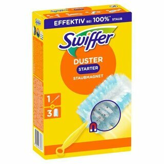 Staubmagnet Swiffer Starterkit mit 3 T�chern und 1 Handgriff