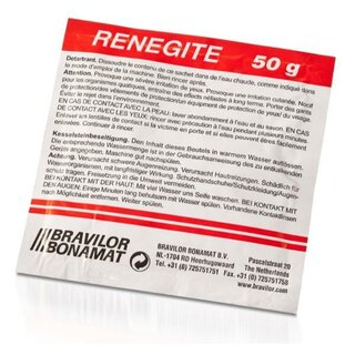Entkalker Bravilor Renegite, 50 g, 4 x 15 Stück