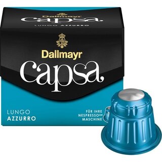Capsa Kapseln Lungo Azzuro, t�rkis, 10 St�ck