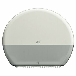 Toilettenpapierspender Tork 554000 T1, f�r Jumbo-Rolle aus Kunststoff, wei�