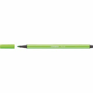 STABILO Faserschreiber Pen 68/33, Einweg, mit Kappe, M / 1 mm, hellgr�n