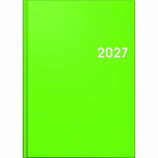 Brunnen Buchkalender 1079561536, 1T/1S, A5, gr�n, 2027