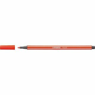 STABILO Faserschreiber Pen 68/40, Einweg, M / 1 mm, hellrot